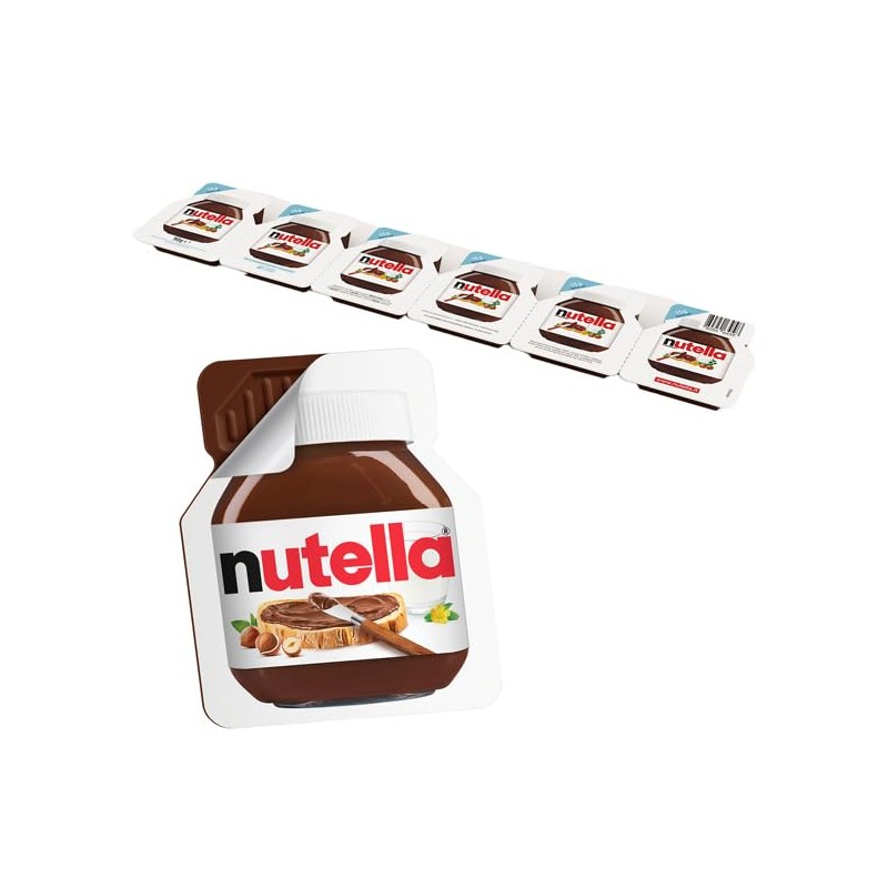 AGADE MiniNutella Snack Pack Box,Chocolate Spread–20x15g Single-Serve with Individually Wrapped