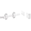 Prime-Line U 10267 Surface Bolt, 4 In. Long, White Finish