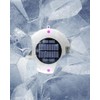 Solar Digital Pool Light with Dual LCD Screens, Easy to