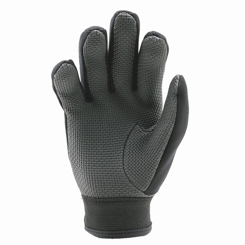 Daytona 67980 Ridemit Motorcycle Gloves, Black, #001 Neoprene Sharkskin, L