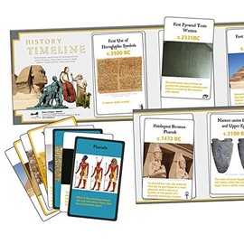 Wildgoose Education WG7712 Ancient Egypt Interactive Timeline Classroom Game, A5