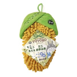 Senko My Neighbor Totoro 91288 Corn, Flup, Approx. 3.9 x 6.3 inches (10 x 16 cm) (Molle) Yellow, Water Absorbent, Quick Drying, Microfiber