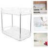 Alipis 2-Tier Bathroom Storage Shelf Double Layer Countertop Organizer Kitchen