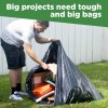 Toughbag 95-96 Gallon Extra Large Trash Bags 61X68â€ Black Garbage