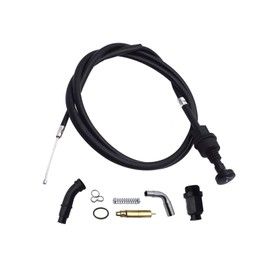 Choke Cable & Valve Plunger for Honda Rancher 350 2000-2006, Rancher 400 2004-2008 (TRX350 TE TM FM, TRX400 FA FGA)