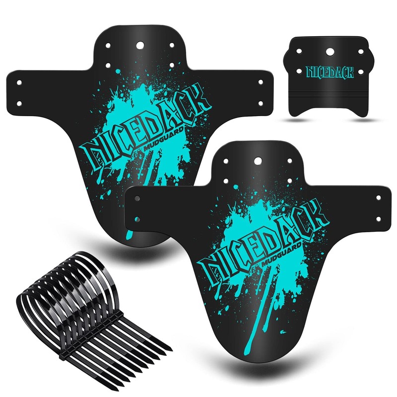 NICEDACK Mud Guard, 2Pcs MTB Bicycle Mudguards for 26" 650B