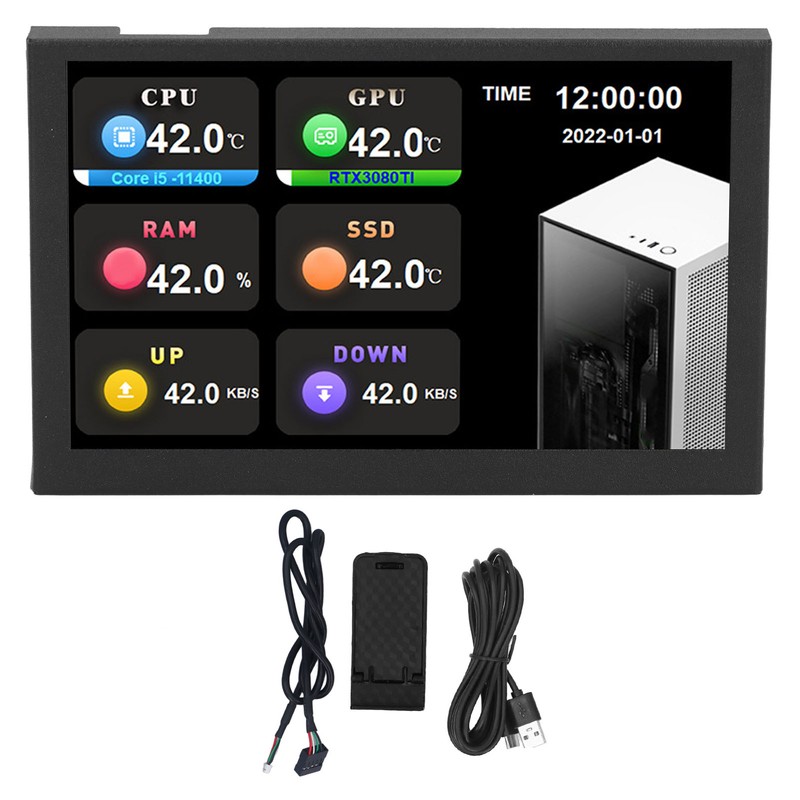 IPS USB Mini Screen 5 Inch 800x480 Resolution Type C