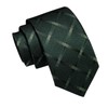 YourTies Green Ties for Men Silk Tie and Pocket Square