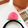 Cute Peach Hairband Honey Peach Headband Makeup Wash Face Fruit