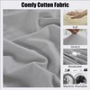HOMBYS 100% Cotton Pillowcase for Cube Pillow-Soft and Breathable Cotton