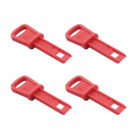 AAAQQ 951-10630 Snow Thrower Snowblower Starter Ignition Key Fits MTD PowerMore Craftsman Troy-Bilt Cub Cadet Snow Blower, Replaces 731-05632 751-10630 0750011(4 PCS)