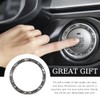Gasedin Gasedin 2 PCS Car Engine Start Stop Decoration Ring,