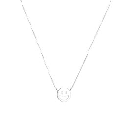 Elli Ohrringe Damen Ohrstecker Smiley Face Emoji mit Kristall in 925 Sterling Silber