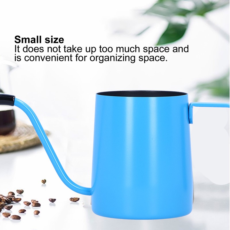 350ml Hand Made Coffee Pot Stainless Steel Fine Spout Pour