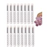 20 Pieces White Lash Cleansing Brush + 2 Lash Wands
