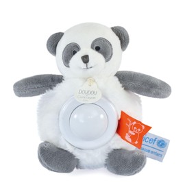 Doudou et Compagnie - Night Light - Panda - Black and White - 20cm - Bébé & Moi - Unicef - DC3996