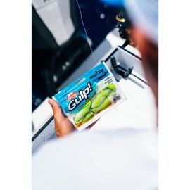 Berkley Gulp! Swimming Mullet Fishing Soft Bait, Pearl White/Pink, 5"