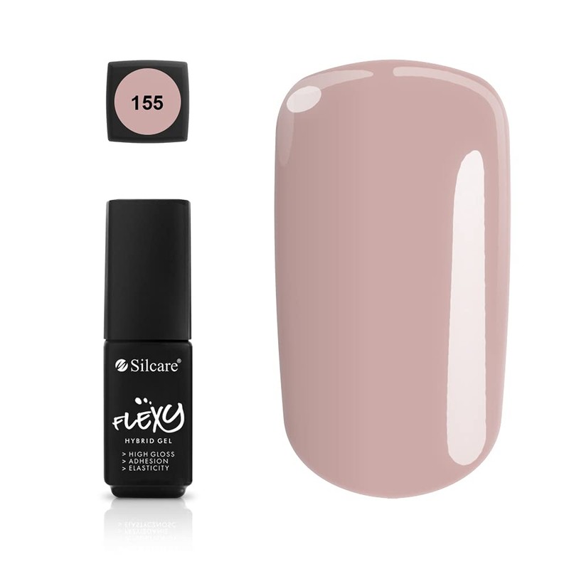 155 Silcare Soak Off Hybrid UV LED Flexy Gel Manicure
