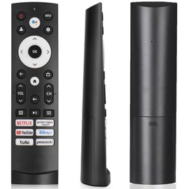 TOPOST Control Remoto Compatible con Hisense Smart Google TV ERF3A90 (Sin Búsqueda de Voz, Baterias no incluida)