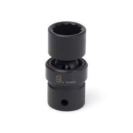 Sunex 219zum 1/2-Inch Drive 19-mm 12-Point Universal Impact Socket