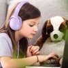 LORELEI - Auriculares E5 con cable para niños, plegables, sin