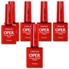 Viewel Opal Overlay Oppa Top Gel, 10ml, 6 pcs / 뷰젤 오팔 오버레이 오빠 탑 젤, 10ml, 6개