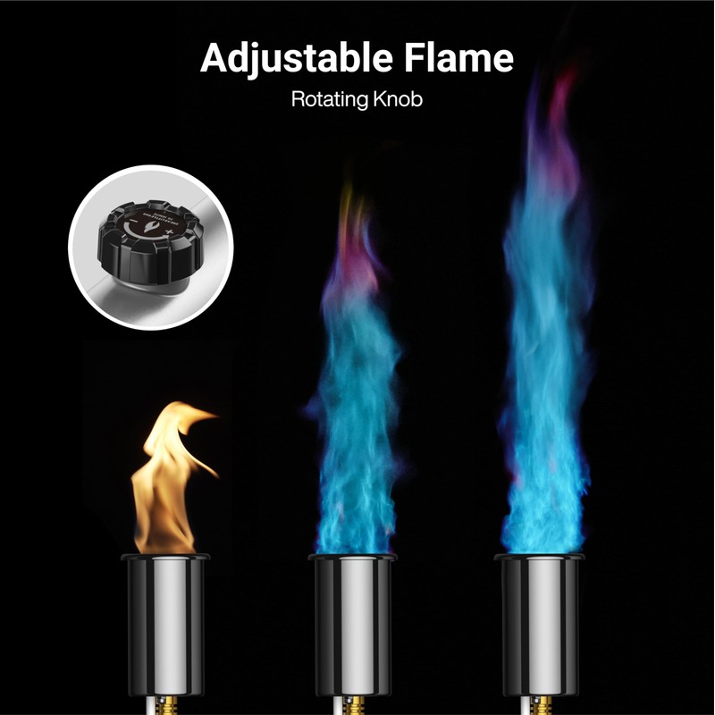 ThermoMaven Propane Torch with One-Touch Max Fire, Cooking Blow Torch