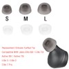 WKYMY 6 Pairs Earbud Replacement Tips Silicone Ear Tips Compatible