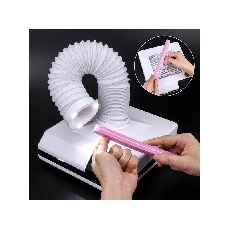 ForeverLily Extractor De Polvo Para Uñas Acrilicas Profesional Nail 60w