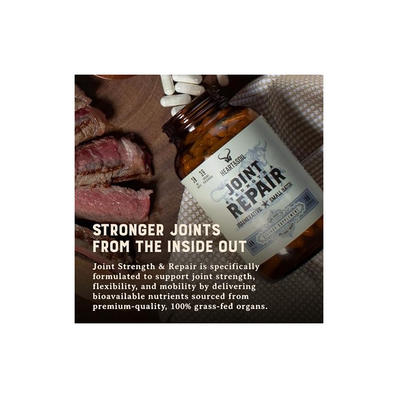 Heart & Soil 100% Grass Fed & Finished Joint Support