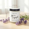 Engagement Gifts for Couples, Engagement Candle 7Oz, Best Engaged Gift