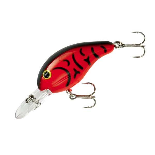 BANDIT LURES Crank 200-Series 2-Inch Crawfish 4 to 8-Feet Deep Bait (Red),1/4oz