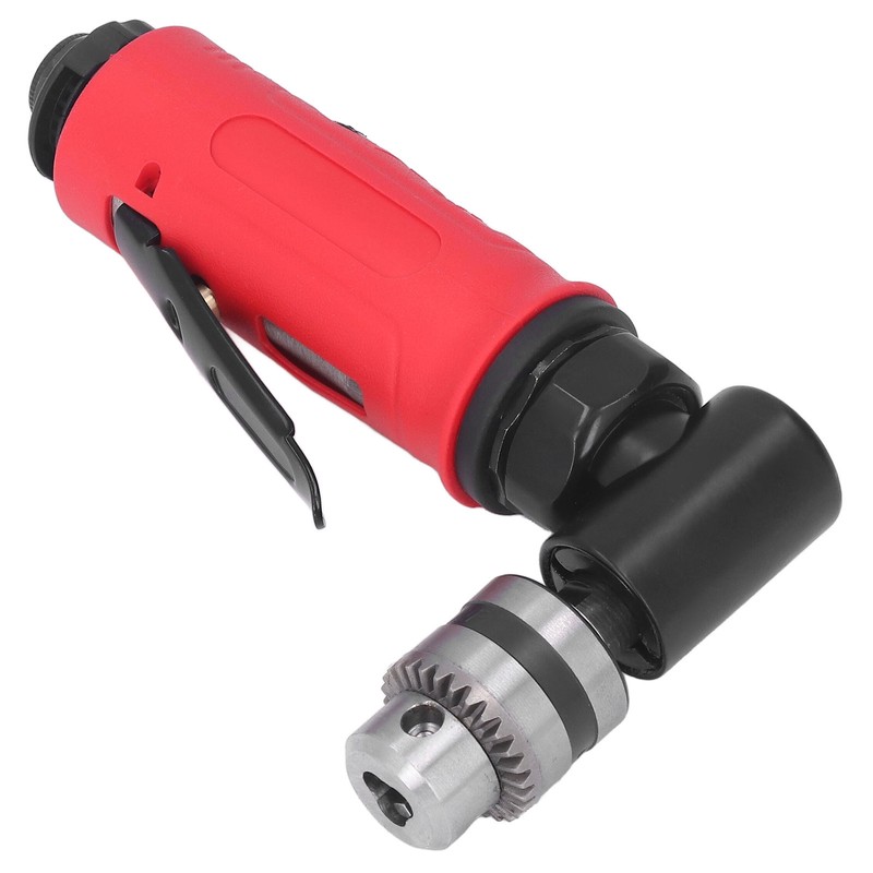 Industrial Air Drill Mini 1/4in Zinc Alloy 90° Elbow Pneumatic