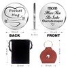Mom Have Fun Pocket Hug Token Keepsake Gift for Mom,Long
