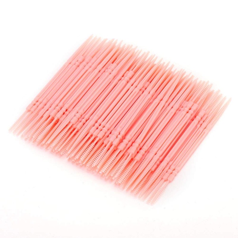 Double Head Toothpicks, Edible Grade PP Round 1100 Pcs/Box, Plastic