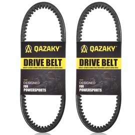 QAZAKY 2 Pcs Drive Belt Clutch Compatible with Hammerhead 80T TrailMaster Mid XRX Mud Head Go Kart 6.5HP Engine 9.110.018-9.100.018-725 30 Series Torque Converter 9110018 9100018725 Go-Karts 725