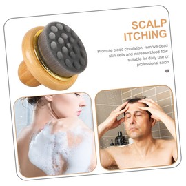 minkissy Pcs Ergonomic Bath Brush for Men Body Brush Soft Bristles Back Scrubber for Shower for Exfoliation