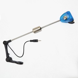 1PCS Blue Tackle Carp Fishing Swingers, LED Alarming Illuminated Bite Indicator for Carp Fishing