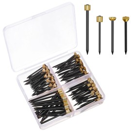 BIHUIZ Pack of 120 Picture Nails, 3 Sizes Picture Hanging Set, Picture Hanger, Nails, Pictures, Hanging Nails, Steel Nails, Wall Nail for Pictures, Picture Frames Decorations