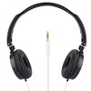 Wired Headset, Foldable Stereo HiFi Music Headphone with Adjustable Headband,