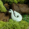 81stgeneration Women's Men's Hand Carved Bone Whale Tail HEI Matau