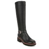 Naturalizer Womens Darry Tall Water Repellent Knee High Boot Black