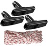 YANGWEN Recoil Starter Rope Set,Engine Starter Rope & Handle, 10