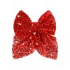 Koolgil 5 Inch Glitter Big Bow Sequins Bling Hair Clip