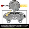 A-Premium Brake Caliper Assembly with 17 Inch Wheel Replacement for