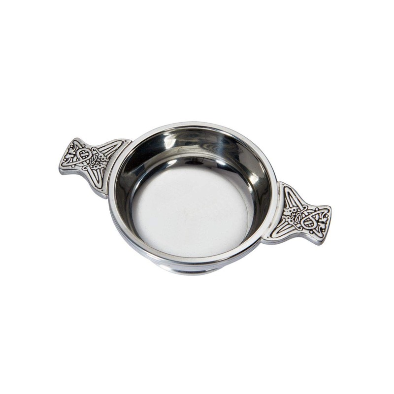 Wentworth Pewter - Standard Pewter Quaich Cup of Friendship, Engraved