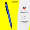 Online ballpoint pen, retractable ball pen made out of aluminum,