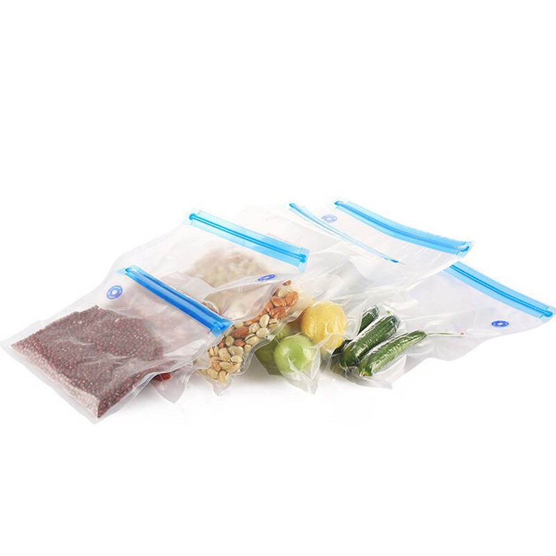 5pcs Vacuum Sealer Storage Bags Air Pump for Food Storage