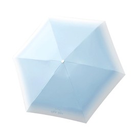 Laroal Gradient Umbrella 6 Bone Pocket Umbrellas Mini Umbrella Pocket Umbrella Compact Umbrella UV Umbrella Unisex Travel Umbrella With Capsule Shell 1pcs Blue