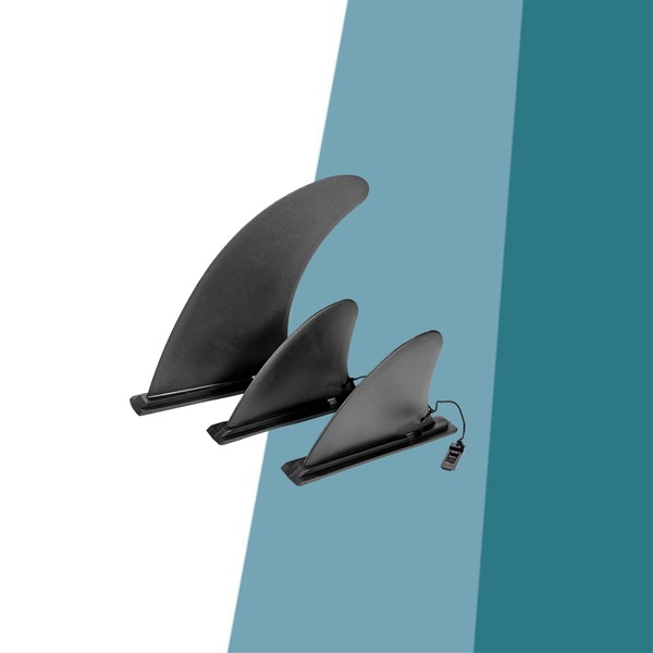 Premium SUP Fin Set for Stand Up Paddle Boards -